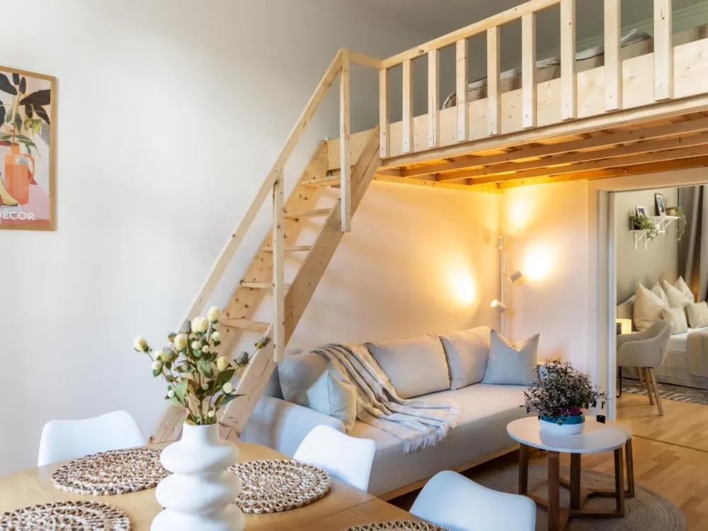 voll ausgestattete Wohnung