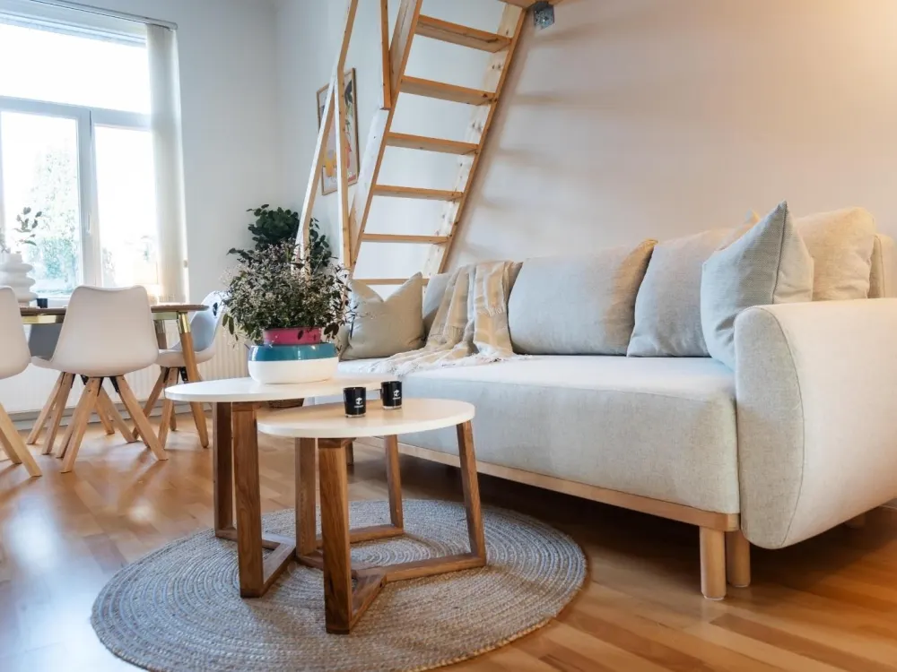 voll ausgestattete Wohnung