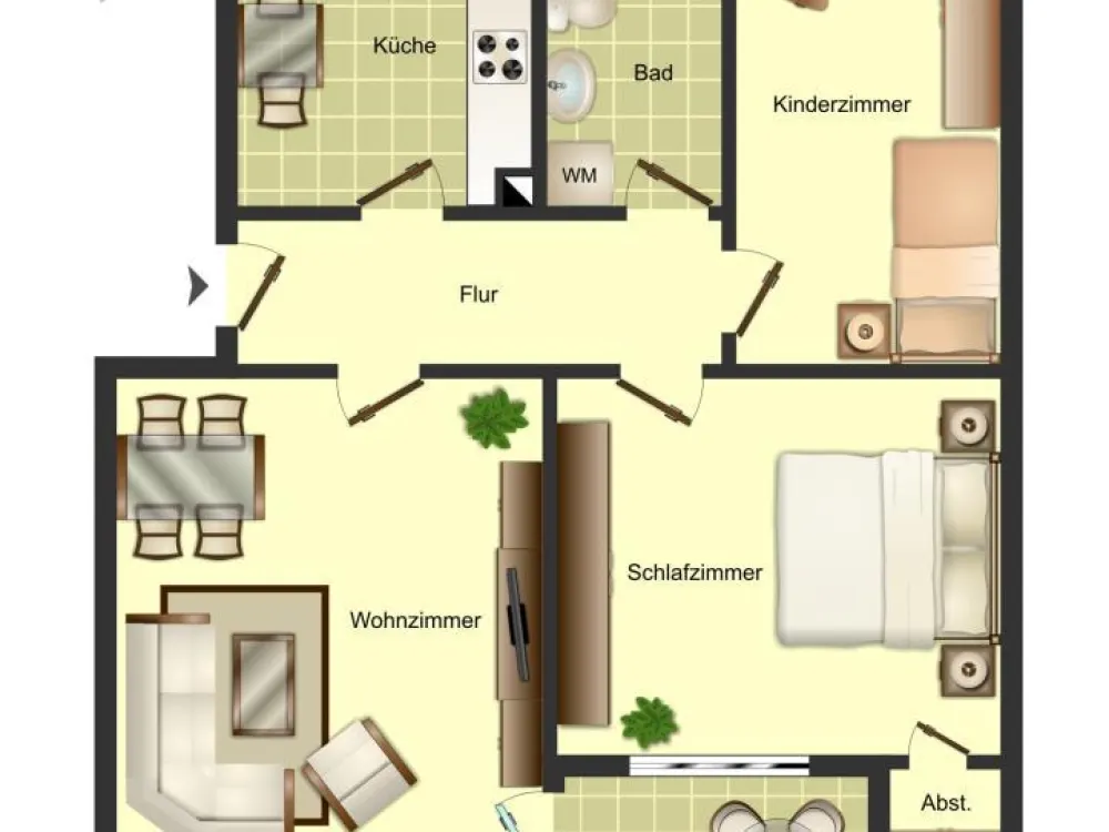 Mit Einkaufsgutschein!! 3-Zimmer-Wohnung in Weddinghofen frei....und das Bad ist neu!!