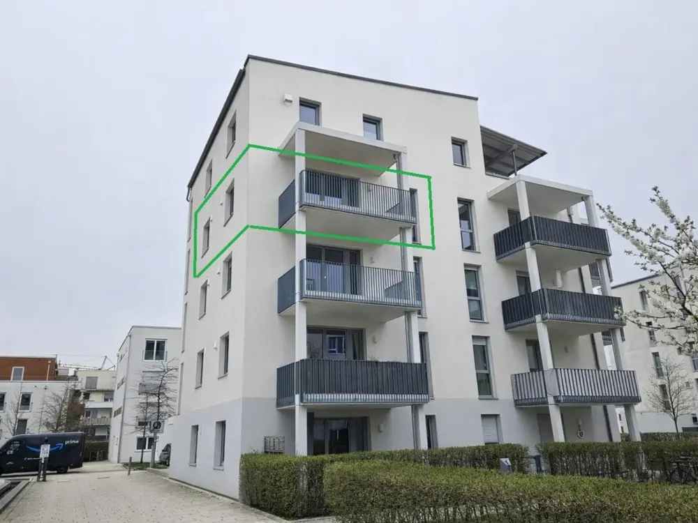 2-Zi.-Whg. (60,5 m²) Unterschleißheim | Balkon | EBK | TG-Stellplatz | Bj. 2014 | Top-Ausstattung