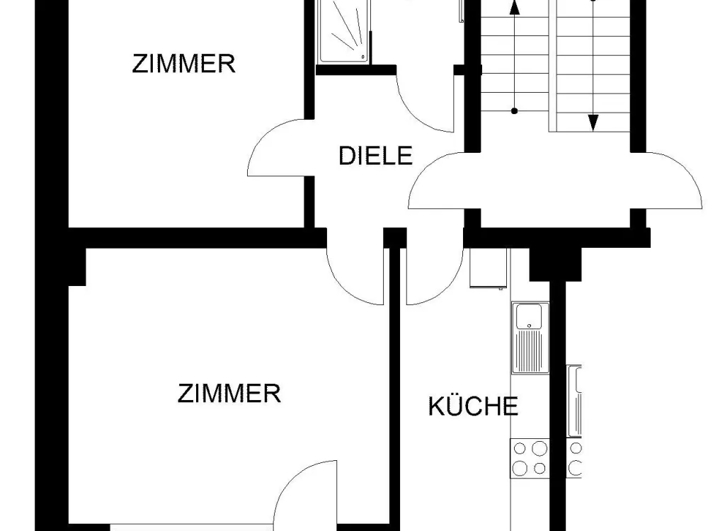 2 Zimmer Wohnung in Hagen