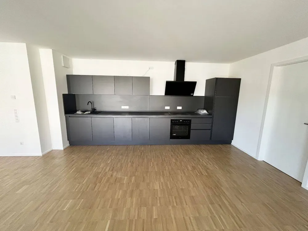 Mit Chick und Charme + 2 Monate mietfrei! Neubau-Ausstattung, Balkon, Einbauküche, Tageslichtbad
