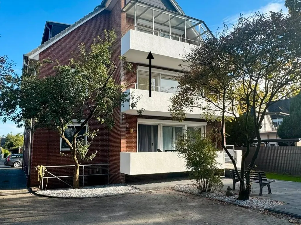Erstbezug moderne 2 Zi.- Wohnung mit Balkon u. Fußbodenheizung.
