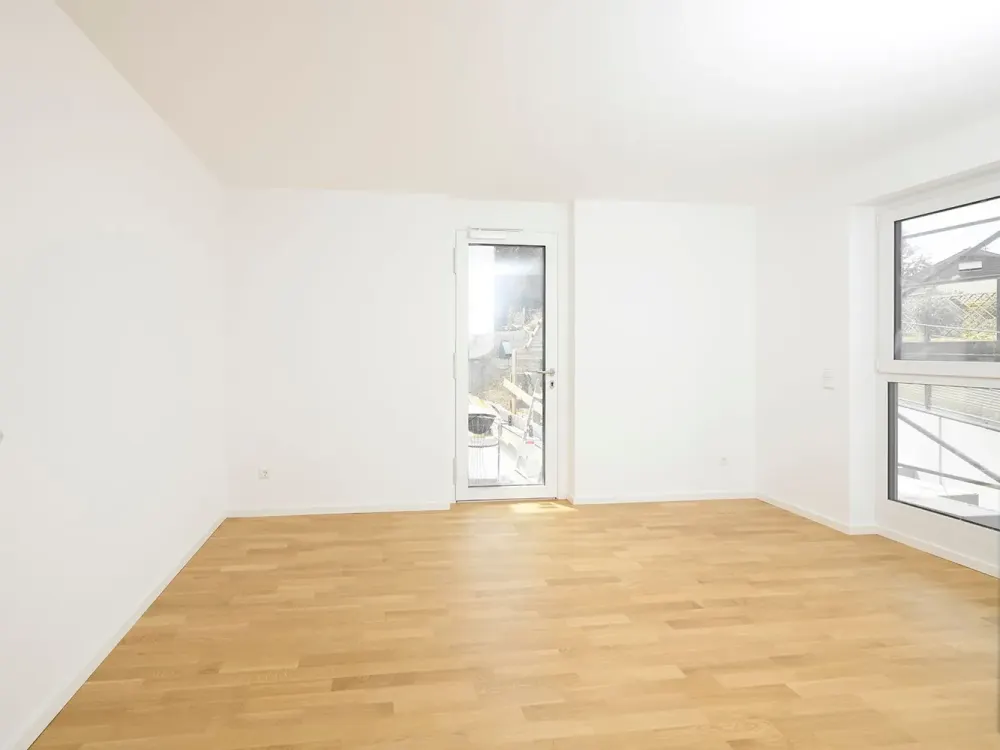 Erstbezug - Moderne, helle 3-Zimmer-Neubauwohnung mit sonniger Terrasse.