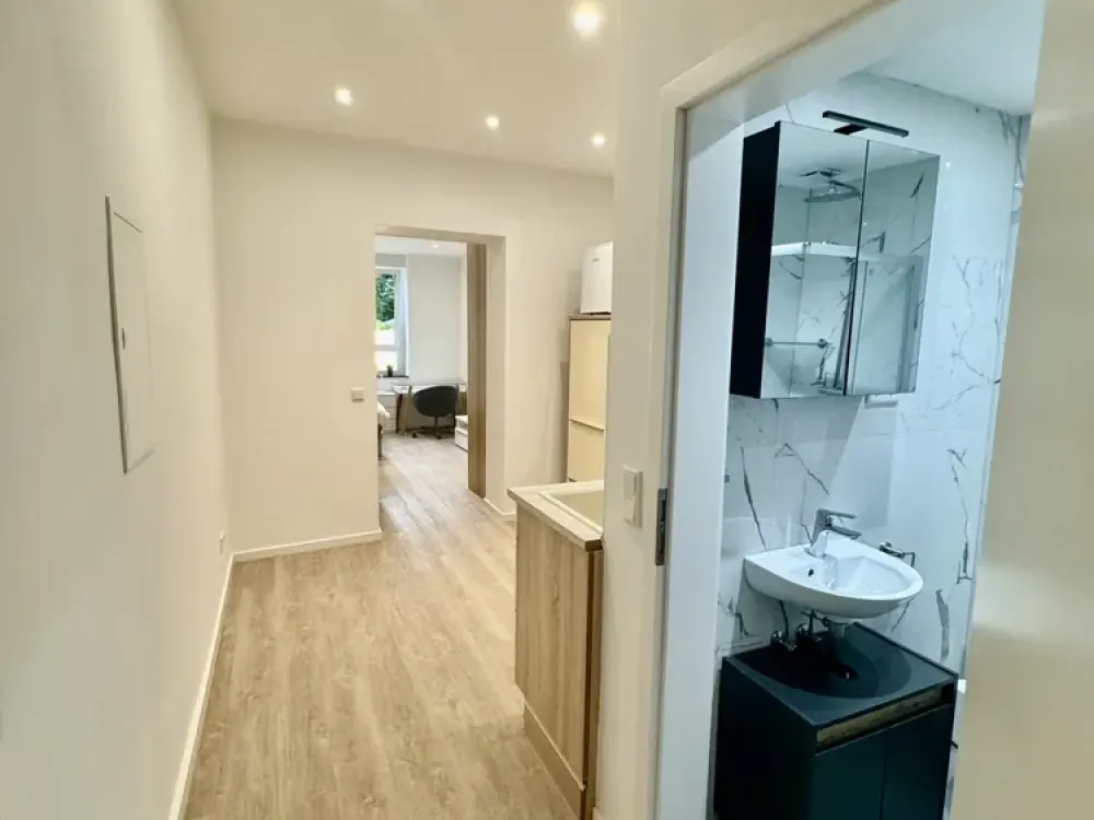 Studentenapartment vollständig möbliert mit Küche WIFI Fußbodenheizung nähe UNI Dortmund Dorstfeld