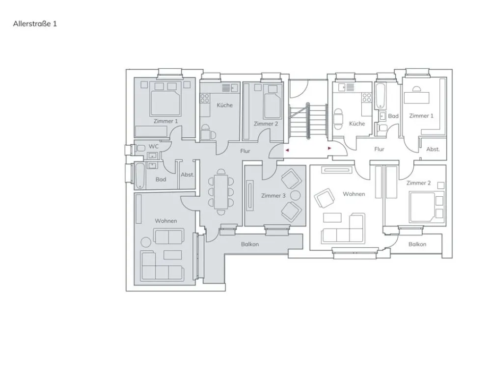 Spacious 4-Room Apartment