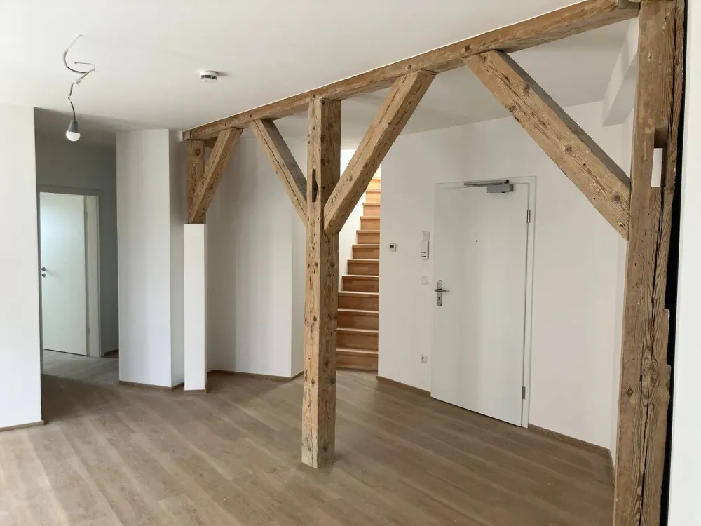 4-Zimmer-Neubau-Maisonette im Dachgeschoss eines Baudenkmals