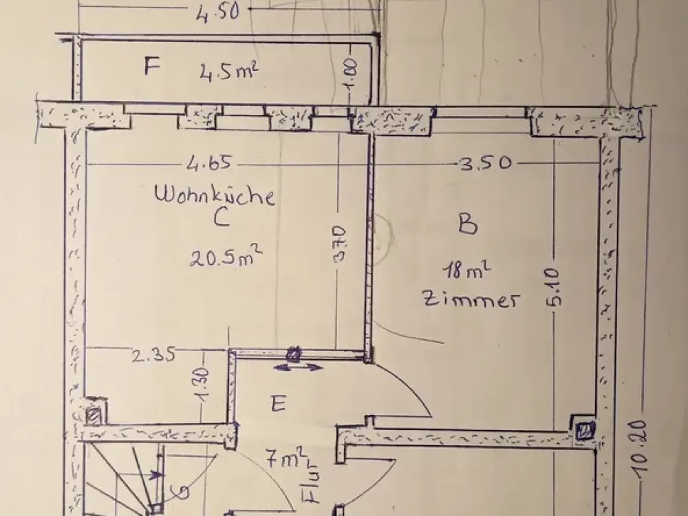 Wohnen mit Charakter: 3-Zimmer- Wohnung in Duisburg-Wedau