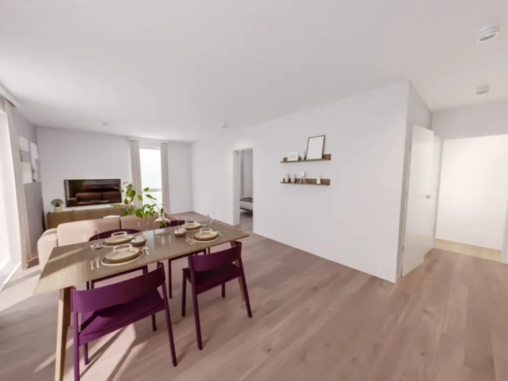 2-Zimmer Large mit exklusiven Gemeinschaftsflächen: Padelplatz, Fitness, Dachterrasse & mehr