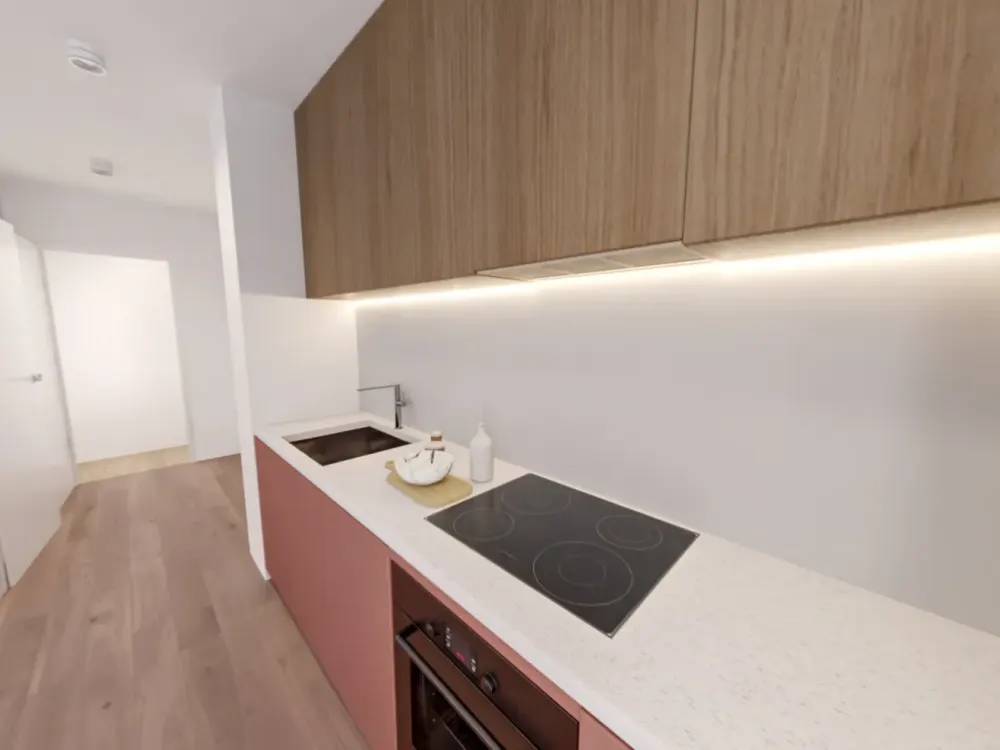 2-Zimmer Large mit exklusiven Gemeinschaftsflächen: Padelplatz, Fitness, Dachterrasse & mehr