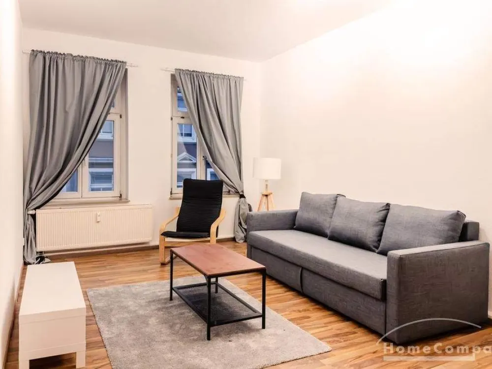 26485 HomeCompany Möbliert/Furnished 2-Zimmer Wohnung mit Balkon in Leipzig max. 4 Personen