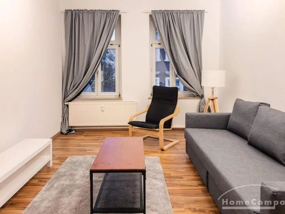 26485 HomeCompany Möbliert/Furnished 2-Zimmer Wohnung mit Balkon in Leipzig max. 4 Personen