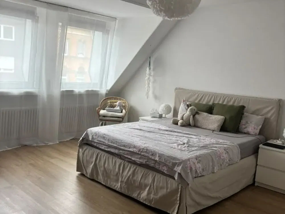 Wohnen mit Charakter: Ein-Zimmer-Apartment in der Karlsruher Innenstadt-West