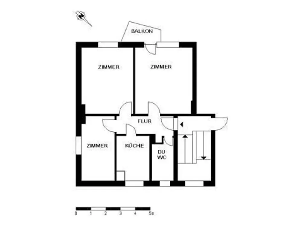 Welcome Home: 2.5-Room Apartment with Balcony