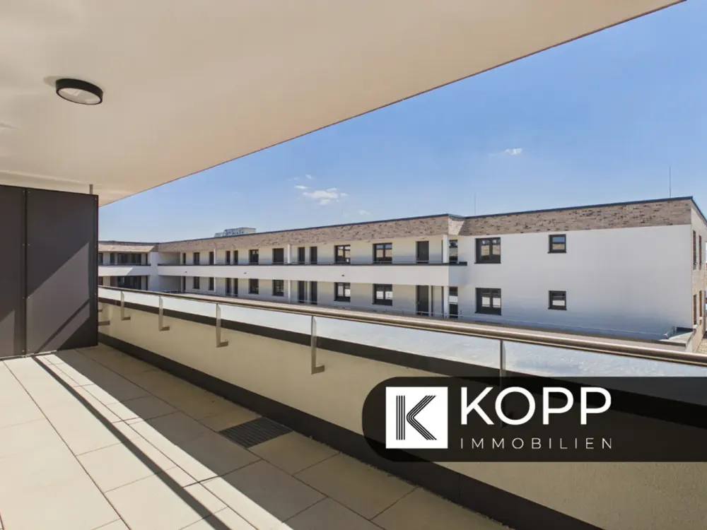 Neubau: 2-Zimmer-Wohnung mit Loggia, EBK & Tiefgarage in Rheinstetten