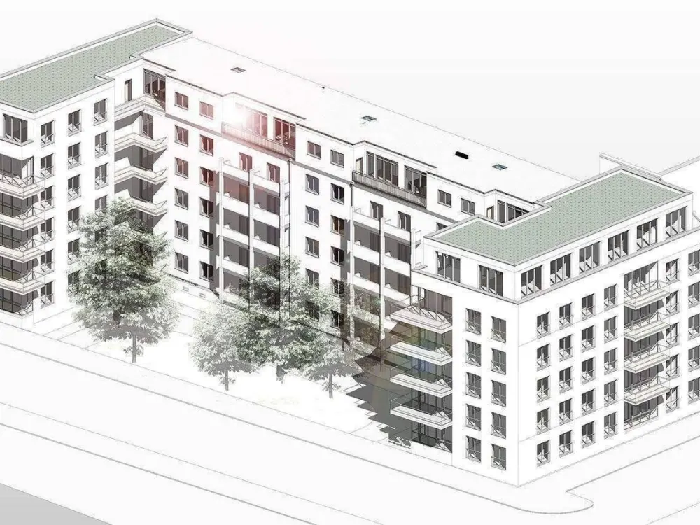 Etagenwohnung zum Sofortbezug / Lift / Balkon / hohe Räume / Bad / Gäste WC