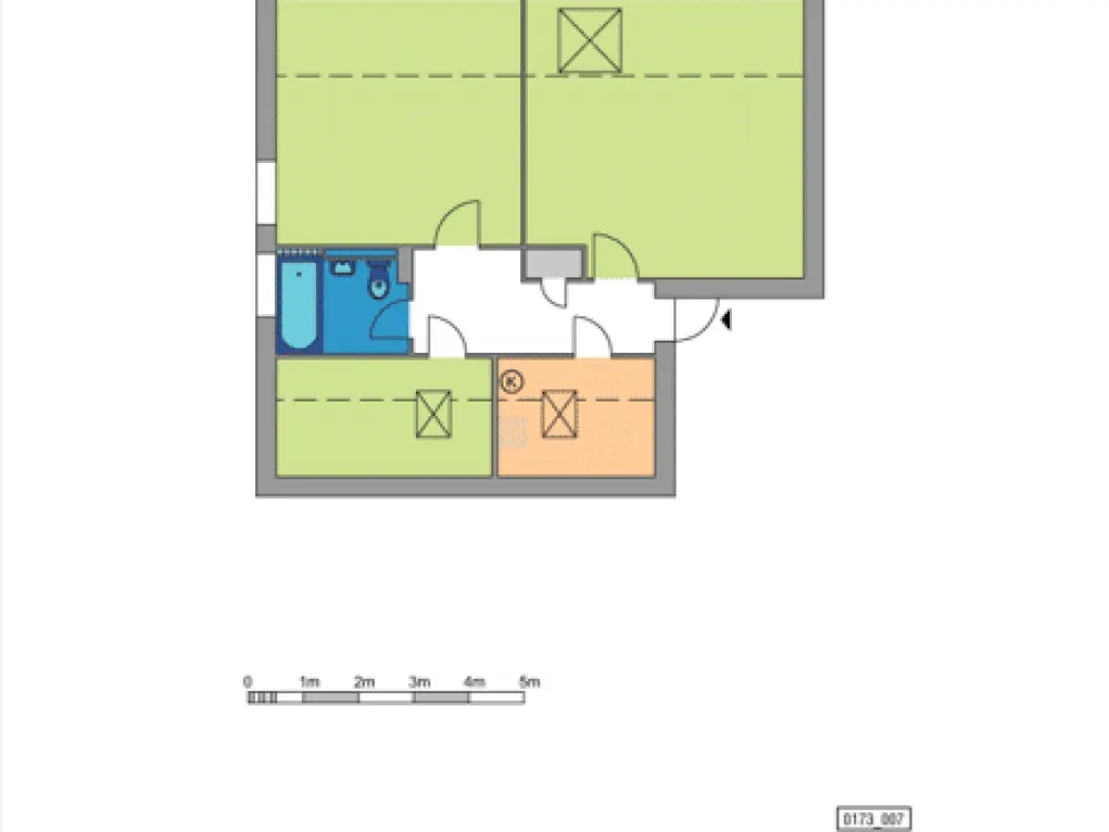Schöne Dachgeschosswohnung im Grünen!