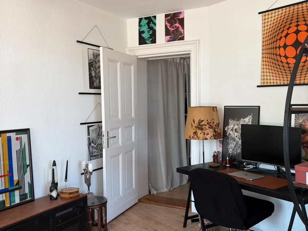 Zwischenmiete (Okt.-Mär.) | 2-Zimmer-Altbauwohnung