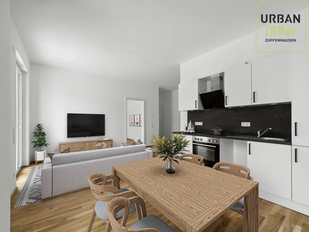 Attraktive lichtdurchflutete 2-Zimmer-Wohnung mit EBK!
