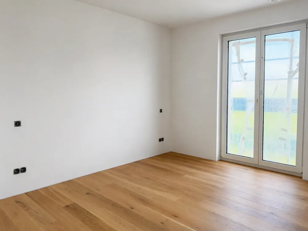3-Zimmer-Neubauwohnung, Erstbezug, Balkon, Aufzug, Tiefgarage, Geothermie-Wärmepumpe und Kühlung