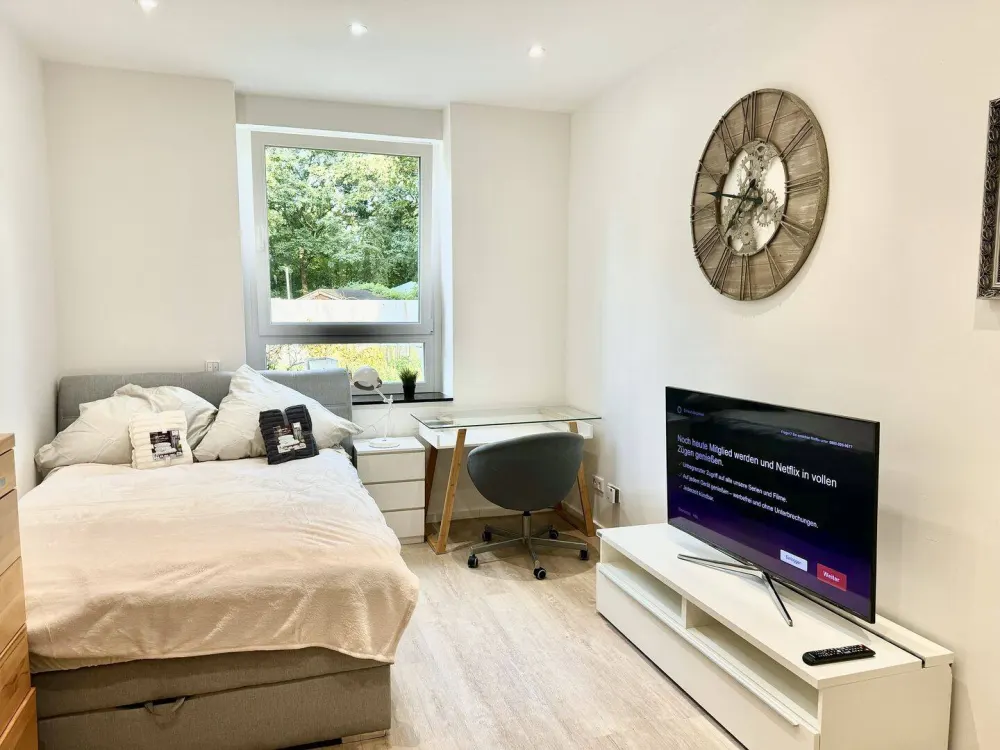 Studentenapartment vollständig möbliert mit Küche WIFI Fußbodenheizung nähe UNI Dortmund Dorstfeld