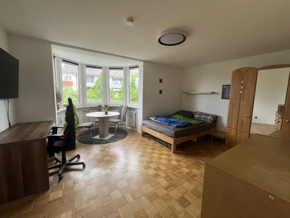 OKTOBERFEST-TEMPORARY: Furnished 1-Room Apartment for Sublease