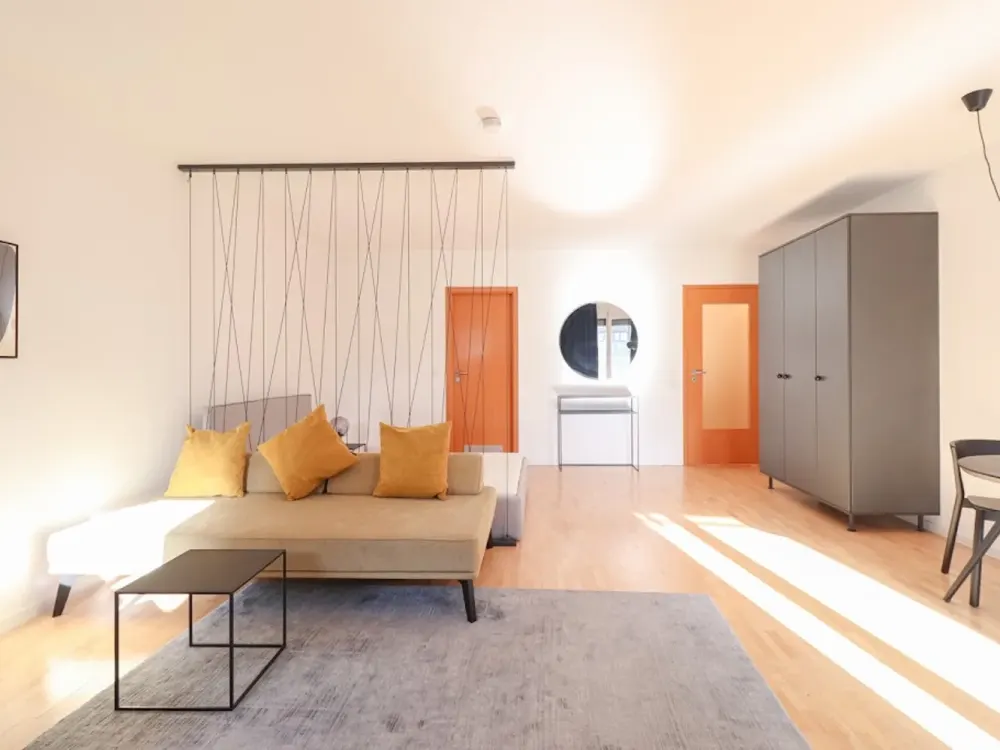 Spacious Living Environment, Stylish Furnished 1-Room Apartment to Feel Good