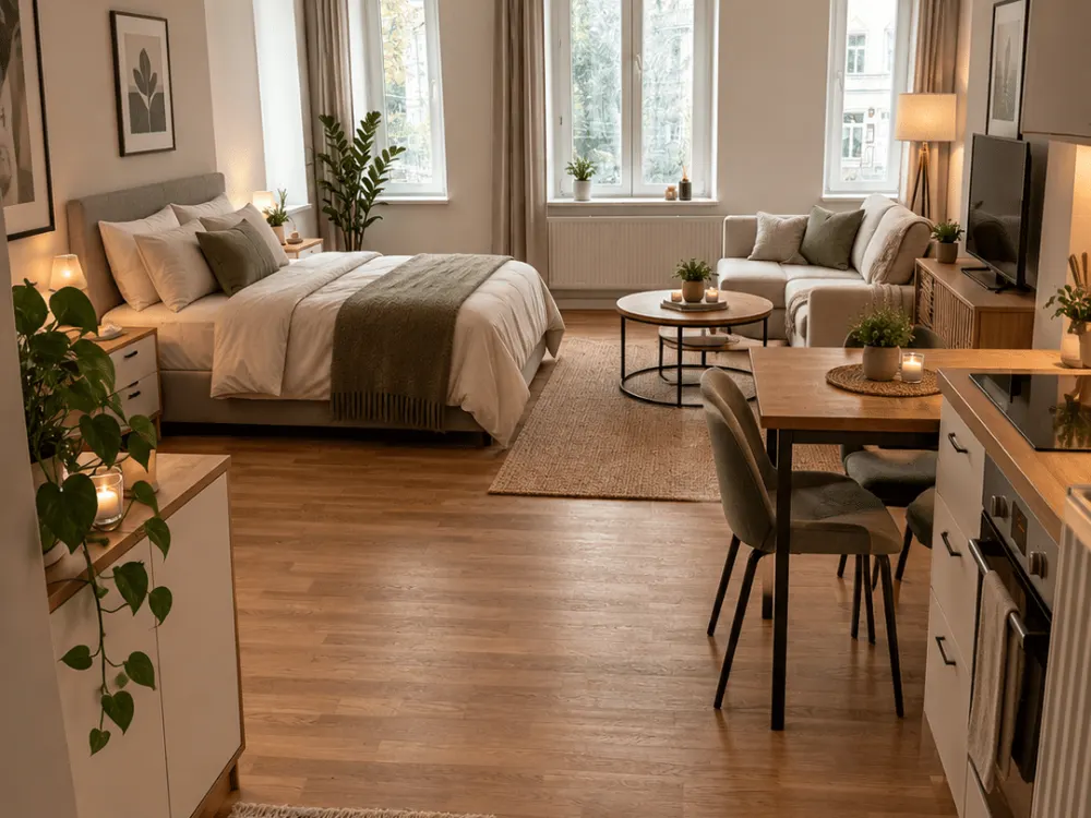 1 Zimmer mit Charakter, Bad