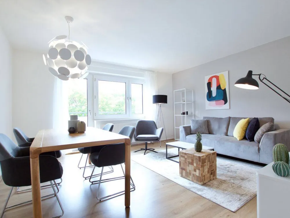 FFM Nordend - Möblierte 3-Zimmer Wohnung, 65m2 + 10m2 /WG möglich