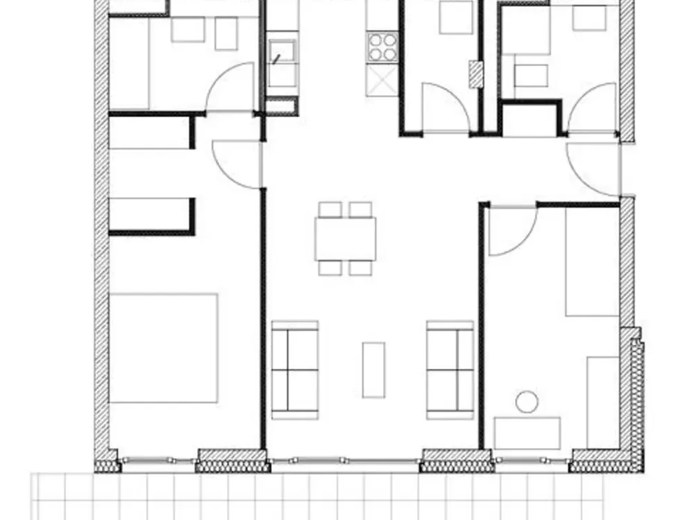 Großzügige 3-Zimmer-Wohnung mit Terrasse