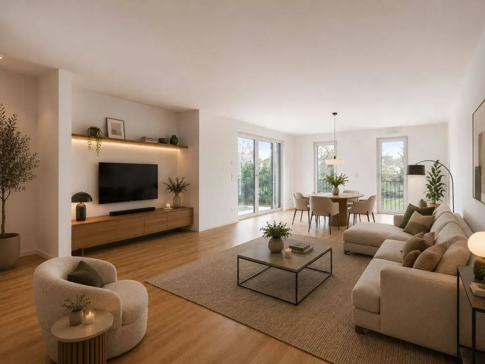 Große Terrasse & viel Komfort: 3-Zimmer-Erdgeschosswohnung mit Einbauküche in Dortmund!