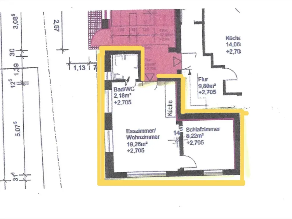 Ab 01.10.2026 Möblierte helle 2-Zimmer-Wohnung (30 m²) in Ostfildern an Einzelperson/Studierende