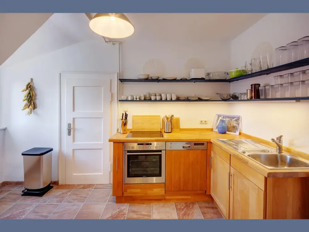 Furnished: Attic Apartment with View of the Nymphenburger Canal