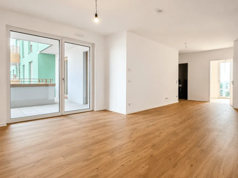 Traumaussicht! 3-Zimmer-Wohnung (Typ 9) mit Loggia, Ankleide, Gäste-WC und Keller