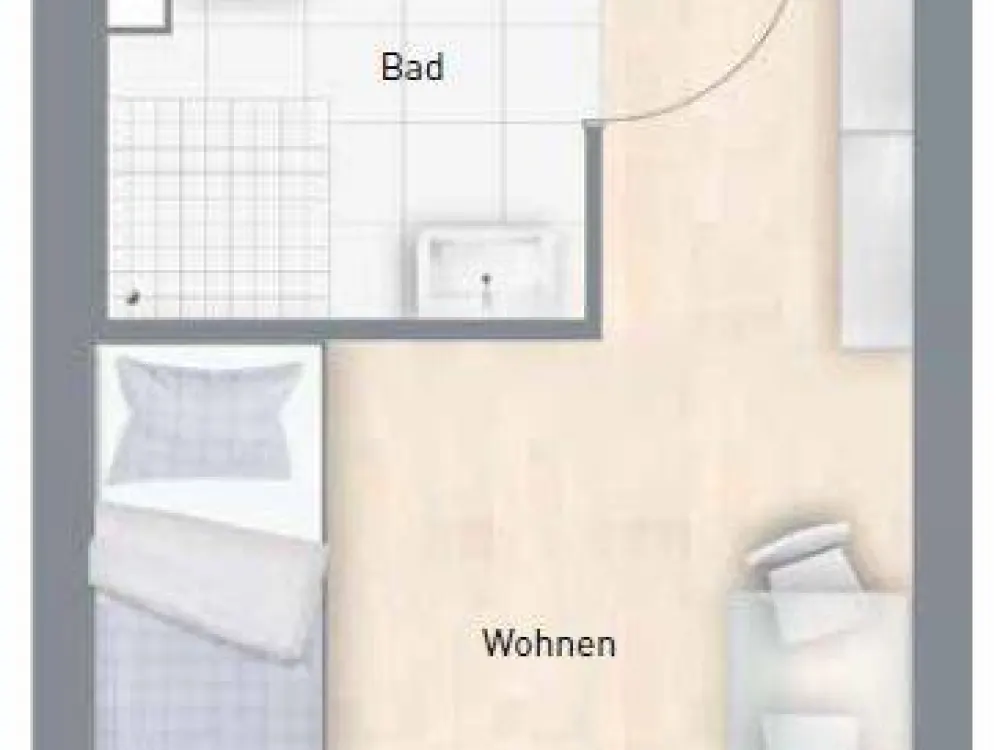 Moderne Single Apartments in Uni Nähe - inkl. EBK und eigenem Internetanschluss