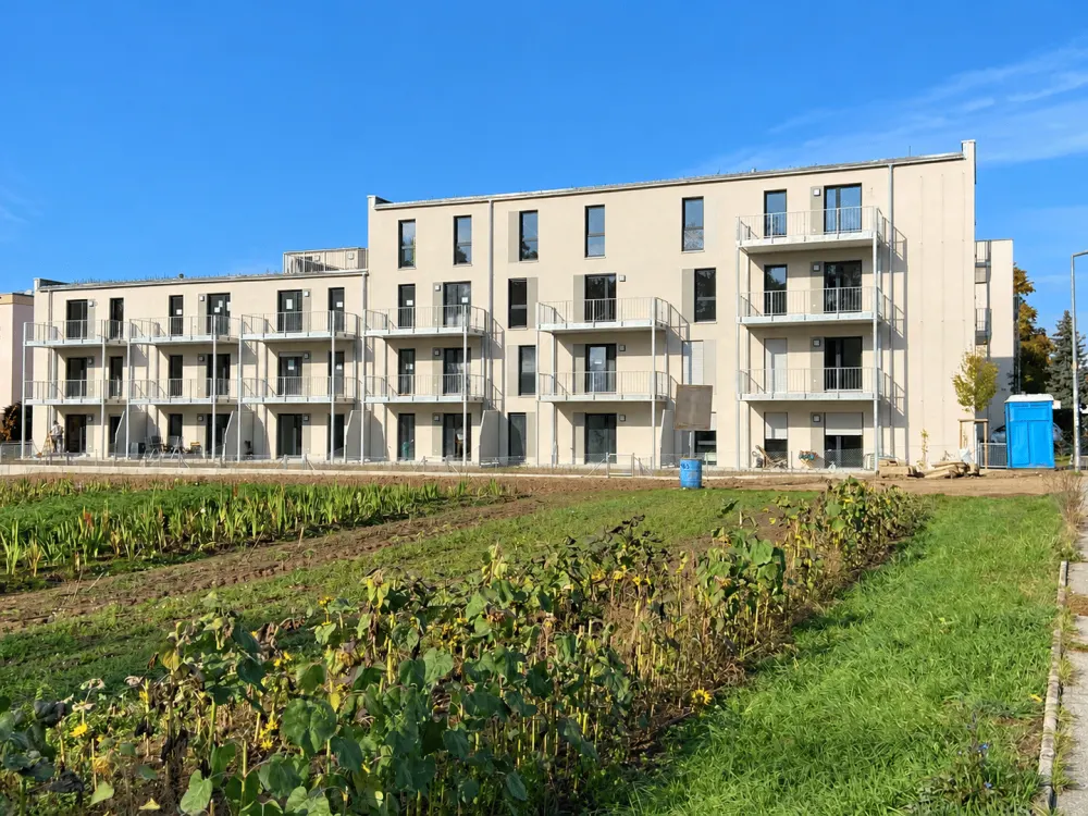 3-room apartment with fitted kitchen in Nürnberg-Herpersdorf, new building - first occupancy