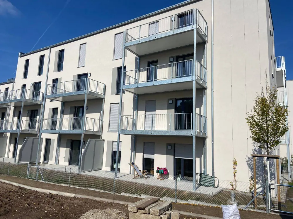 3-room apartment with fitted kitchen in Nürnberg-Herpersdorf, new building - first occupancy