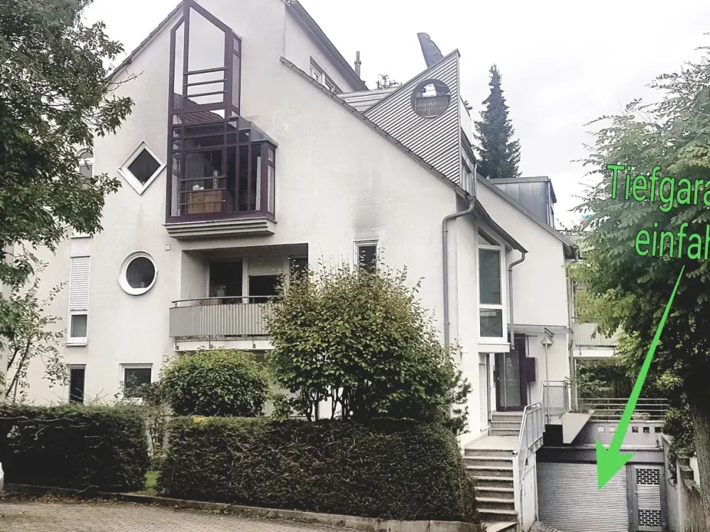 Schöne helle 2-ZW in 70599 Stuttgart Plieningen. 50qm Wohnfläche 2. 0G/DG Balkon Keller
