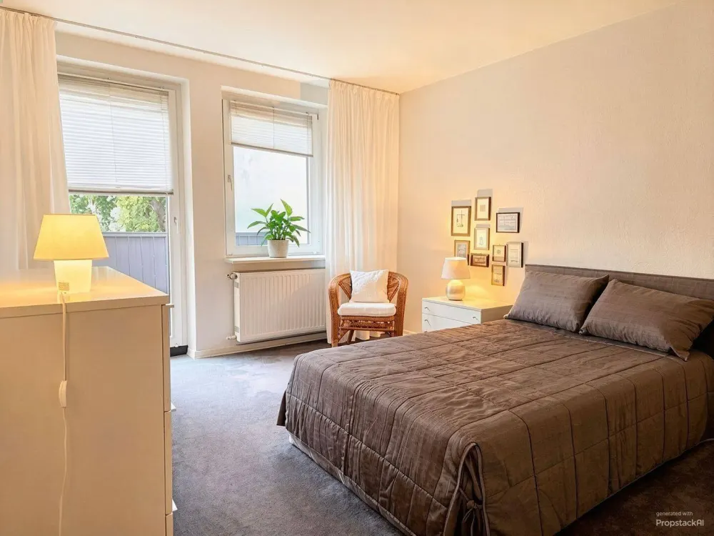Charmante möblierte 2-Zimmer-Wohnung mit Balkon in Hannover-Oststadt!