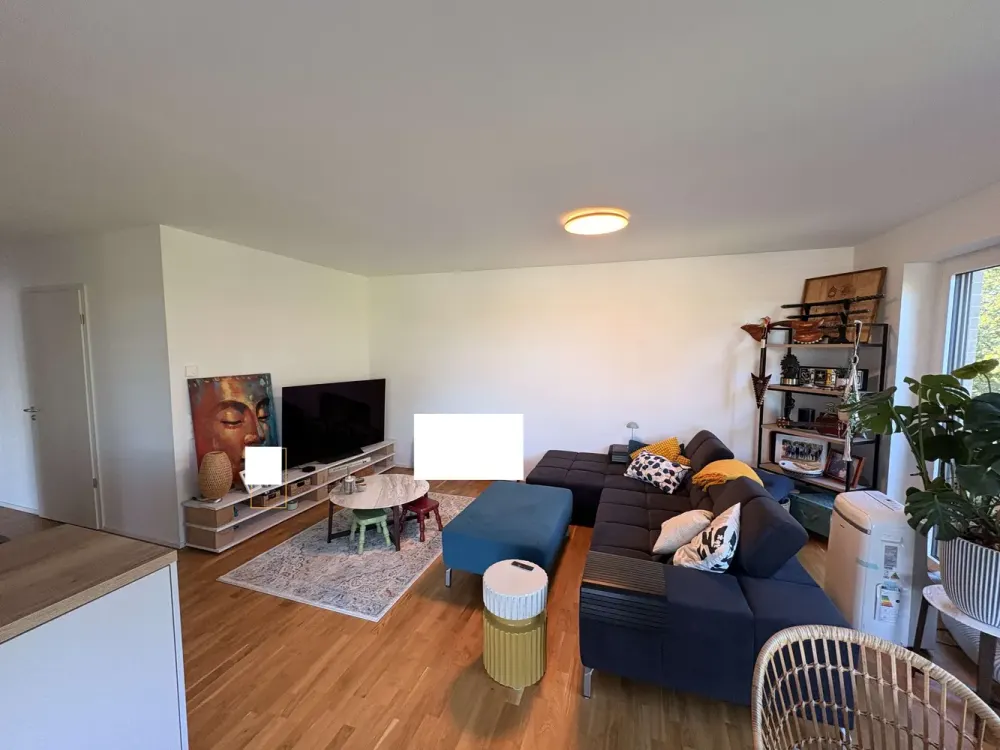Über den Dächern im Neubauquartier: 3,5-Zi.-Penthousewohnung mit Dachterrasse im Möhringer HQM