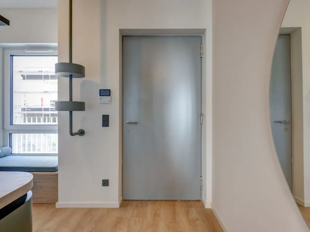 FRIEDRICH: New Studio Apartment in Friedrichshain I First Occupancy from 01.10.26! Balcony, Roof Terrace, Furnished