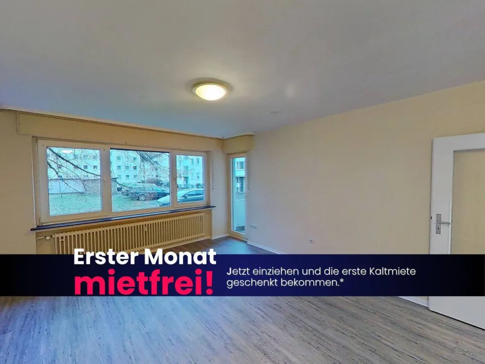 JETZT EINZIEHEN & SPAREN: Moderne 3-Zimmer-Wohnung mit Tageslichtbad und großem BALKON