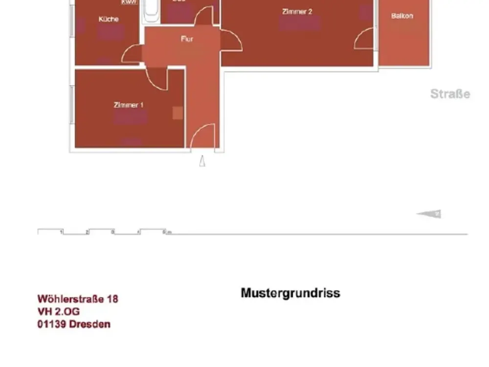 Quiet Location with Spacious Balcony!