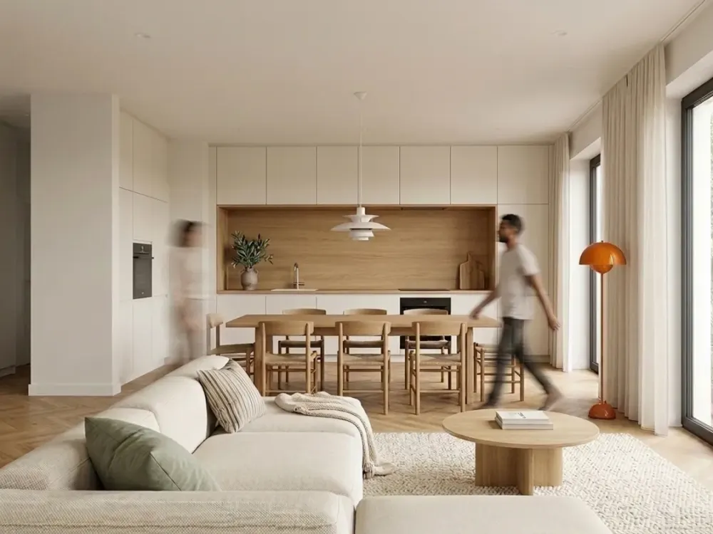 Living on One Level, 4-Room Garden Apartment in Südweststadt
