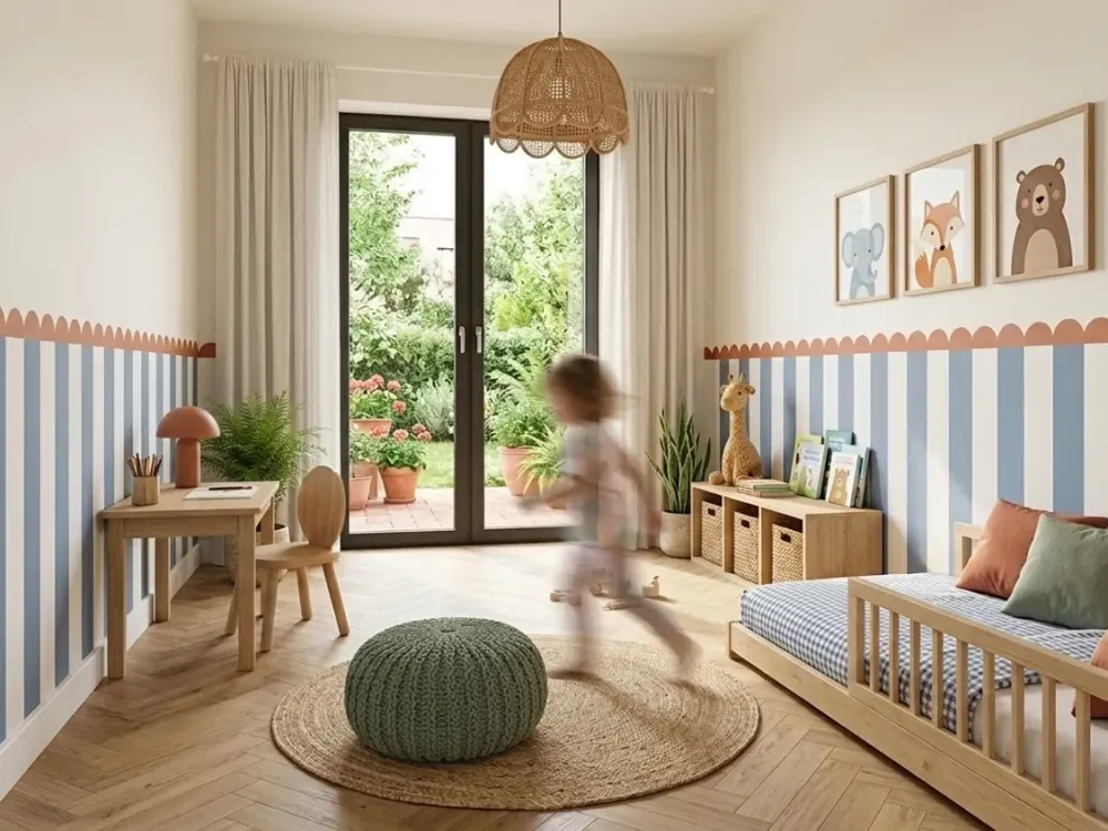Living on One Level, 4-Room Garden Apartment in Südweststadt