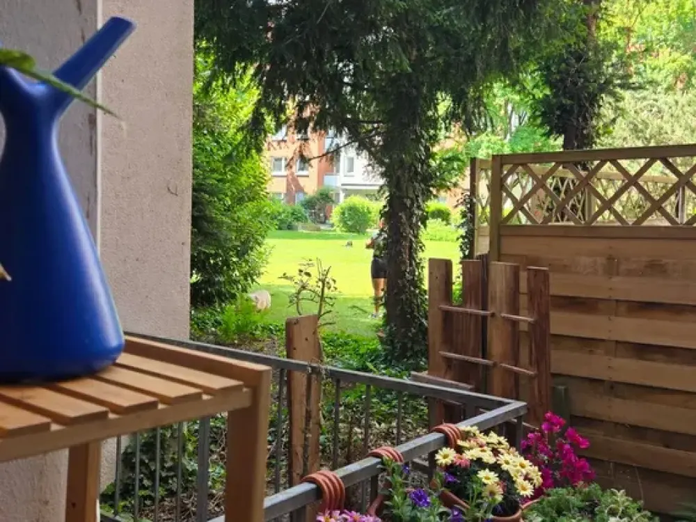 Möblierte 2,5-Zimmer-Wohnung mit Garten, ideal für DESY, UKE & Airbus