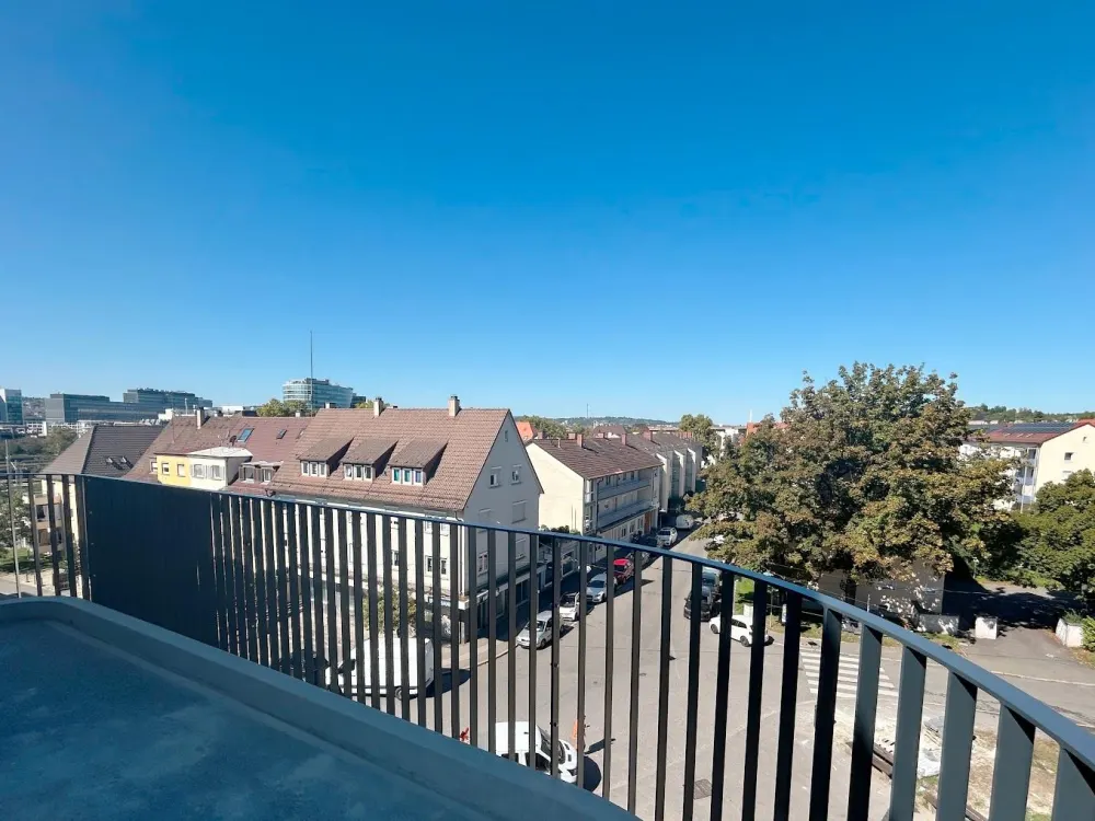 2 Monate mietfrei! 3 ZW mit Dachterrasse & Eckbalkon, Einbauküche, helles Neubauamiente, Aufzug