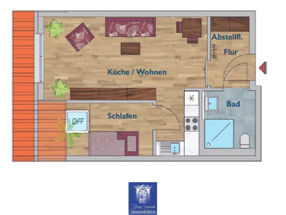 Perfekte Dachwohnung im Neubau! EBK, Lift und Erstbezug!