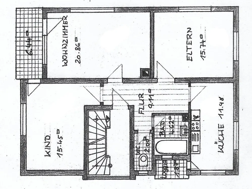 3-Room Apartment with Balcony in Karlsruhe - Knielingen