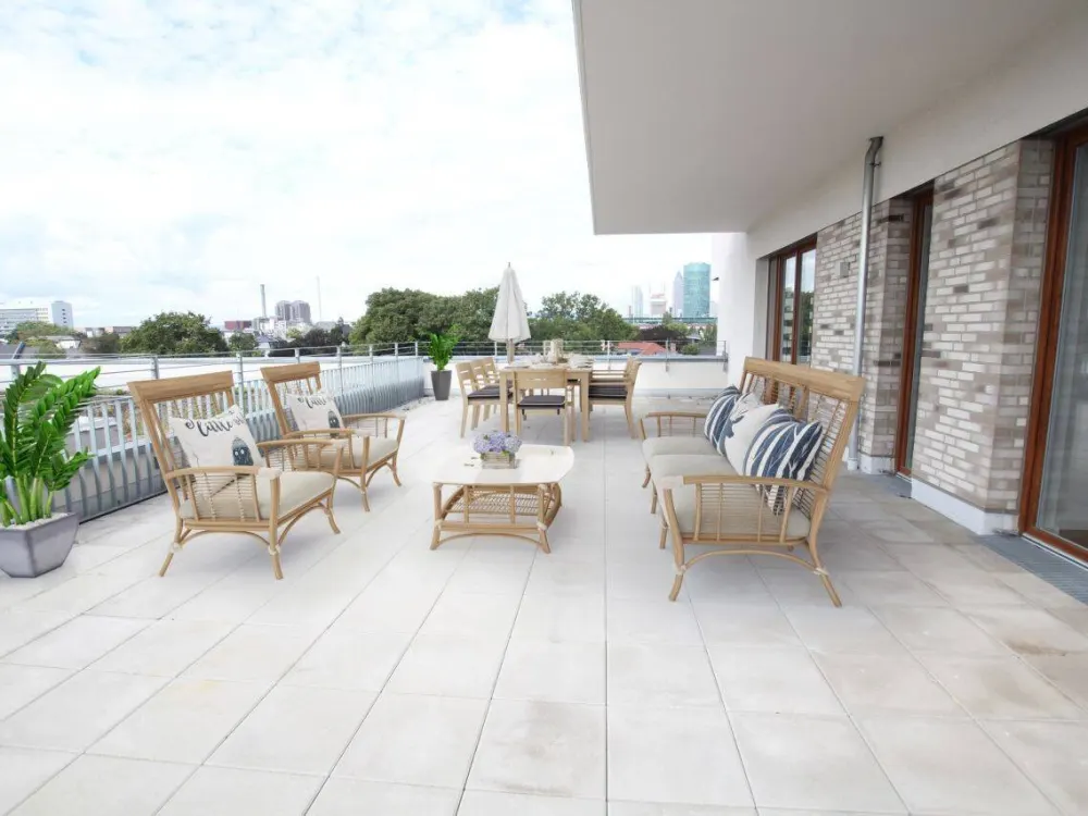LUXUS HAT EINEN NAMEN: FFM-SACHSENHAUSEN WAIDMANN NO.1 PENTHOUSE DER SUPERKLASSE
